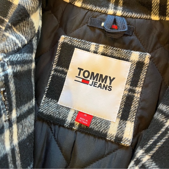 TOMMY HILFIGER Long Checkered Coat - Picture 10 of 13